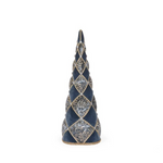 HOLLY AND IVY 57CM DEMASK BLUE TREE