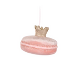 HOLLY AND IVY LARGE PALE PINK MACARON WITH CREAM